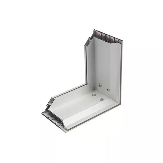 120x40mm Single Sided LED Tension Fabric SEG Lightbox Extrusion for Retail