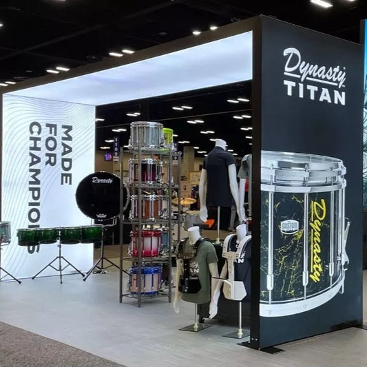 20'x30' Arch Type Backlit Display of Trade Show Booth Exhibition Light Box Design