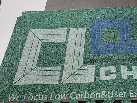 UV Flatbed Printed EVA Exhibition Carpets Tiles