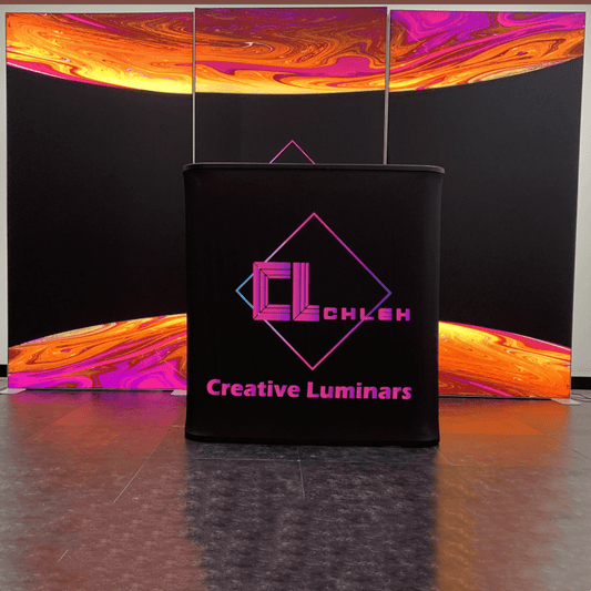 Creative Luminars Expandable Fast Installation Exhibition Booth Kit CL - EXB10