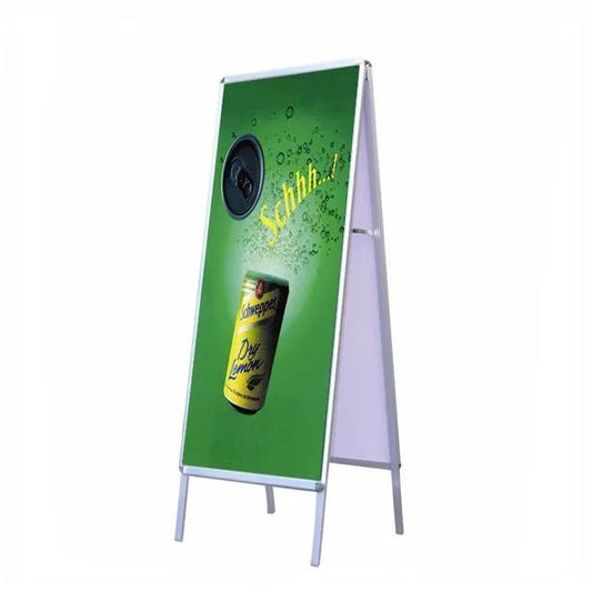Double Sided Aluminium Poster Stand D - S003 for Supermarket