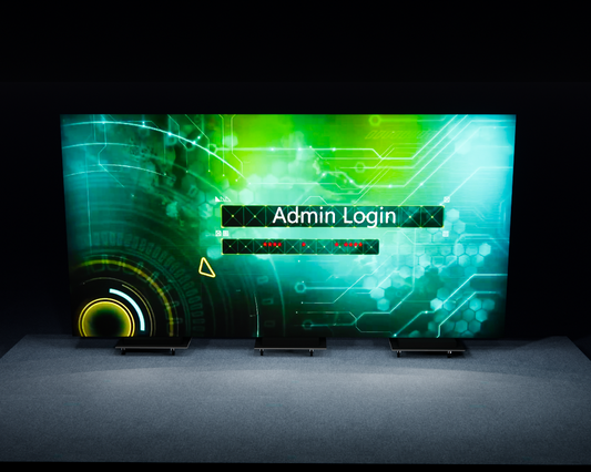 172-inch Movable LED Video Wall for 10x20 Inline Trade Show Booth