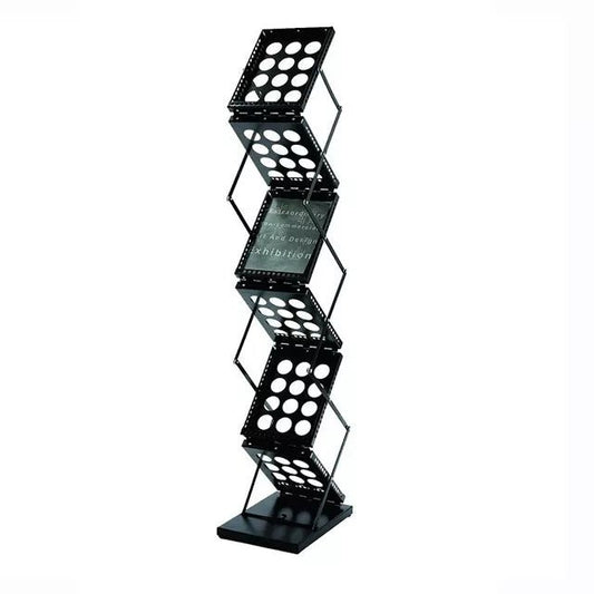 Single Sides/Double Sides Fold - able Brochure Holder D - H004