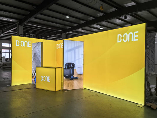 L - Shape Trade Show Booth Winning Strategies for CES Las Vegas