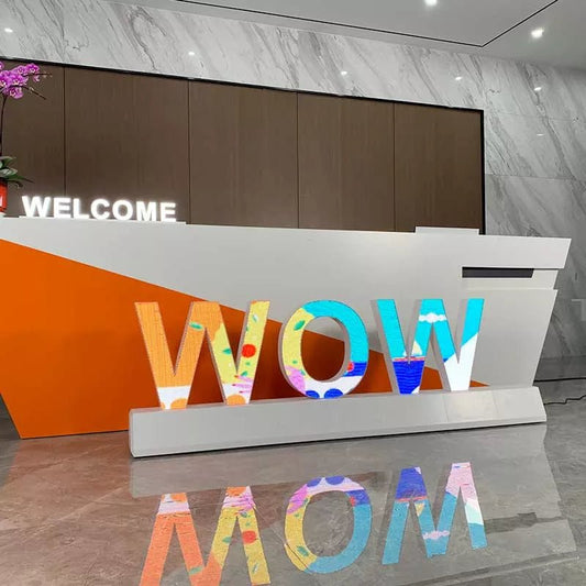 Ready - made Magnetic LED Video Display & Signage for CBD