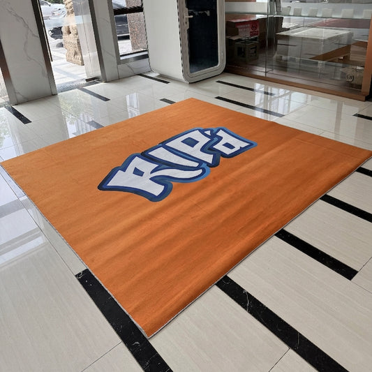 High-Contrast Custom Logo Nylon Trade Show Carpet Commercial-grade Memory Fibers