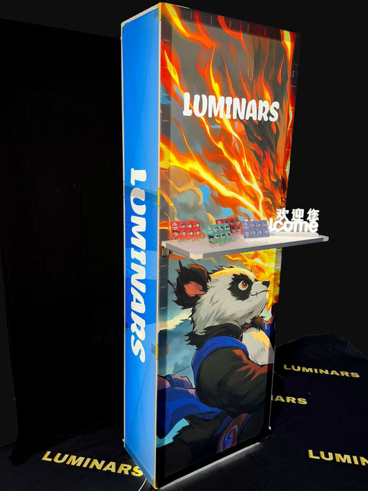 10x10 Luminars Functional PopUp LED Lighting Easy Setup Booth