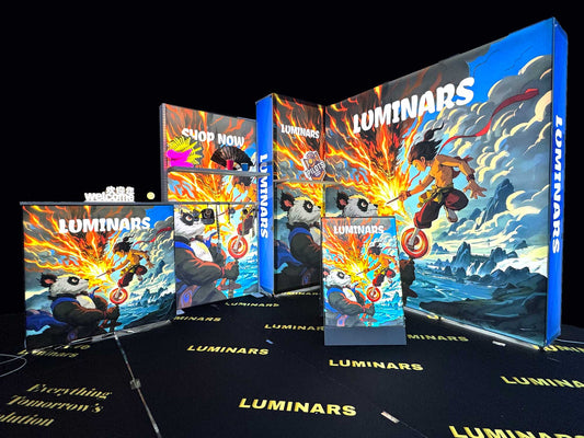 3x3 Luminars Lighting Pop - Up Exhibition Display