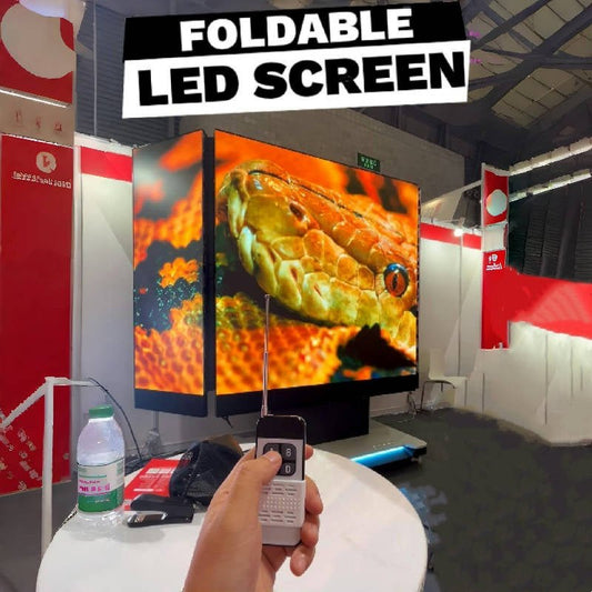 Smart Foldable LED Screen Creative Luminars Dynamic Additions in Display Technology
