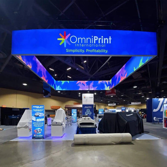 Backlit & Non-backlit Hanging Signs For Printing United Expo Orlando