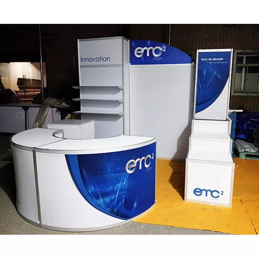 10x10 Custom Made Aluminum Trade Show Display Booth