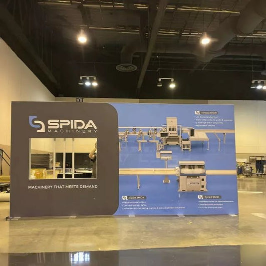 50'x50' Easy Setup Aluminum Fabric Trade Show Booth