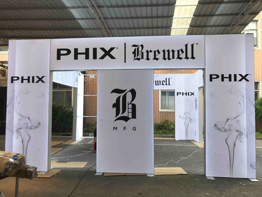 20'x20' Custom Trade Show Exhibits Frameless SEG Lightbox Exhibition Stand