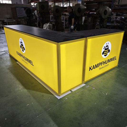 Trade Show Counters Seg Aluminum Illuminated Exhibition Counter