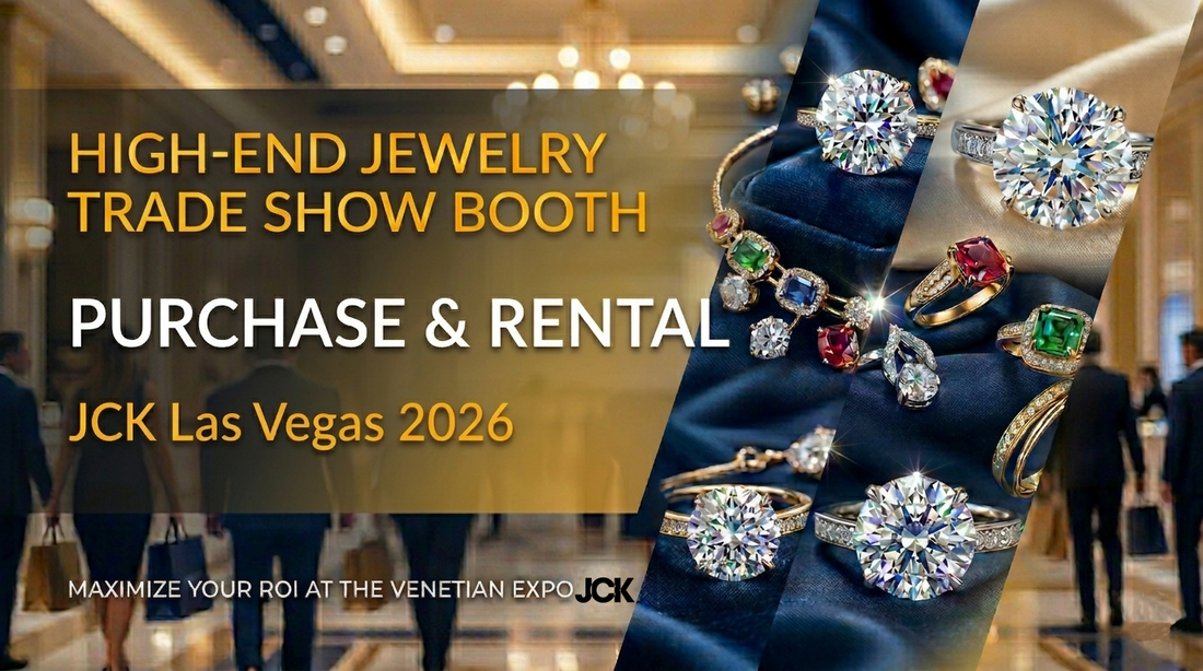 JCK Las Vegas 2026: High-End Jewelry Trade Show Booth Sales & Rental