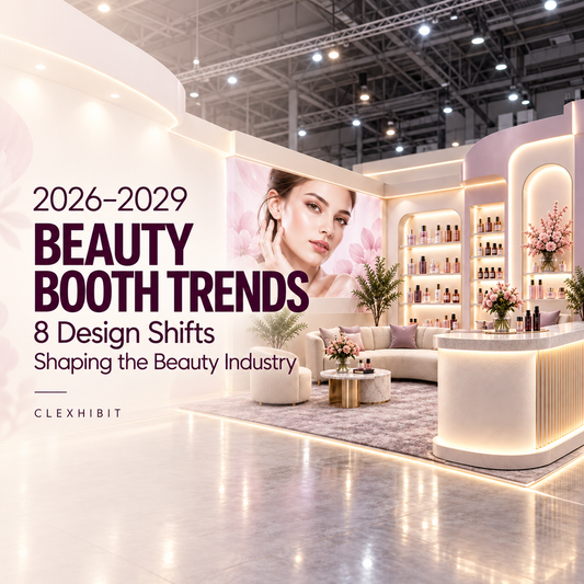 2026–2029 Beauty Trade Show Booth Trends : 8 Design Shifts Shaping Beauty Industry