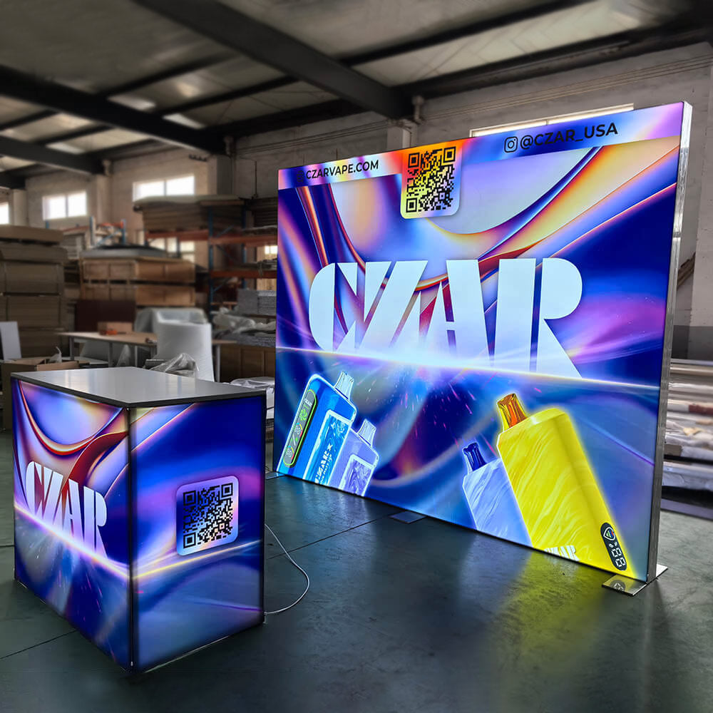 Backlit LED Trade Show Displays 10x10