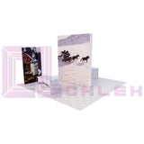 10x10/20 Modern Exhibiton Booth Design Ideas With Free Standing LED Video Wall Display