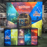 Backlight Trade Show Booths 10x10 with Counter