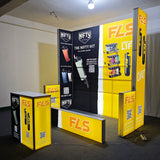 Backlit Trade Show Booth 10 x 10