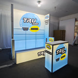Backlit Trade Show Booth 10 x 10