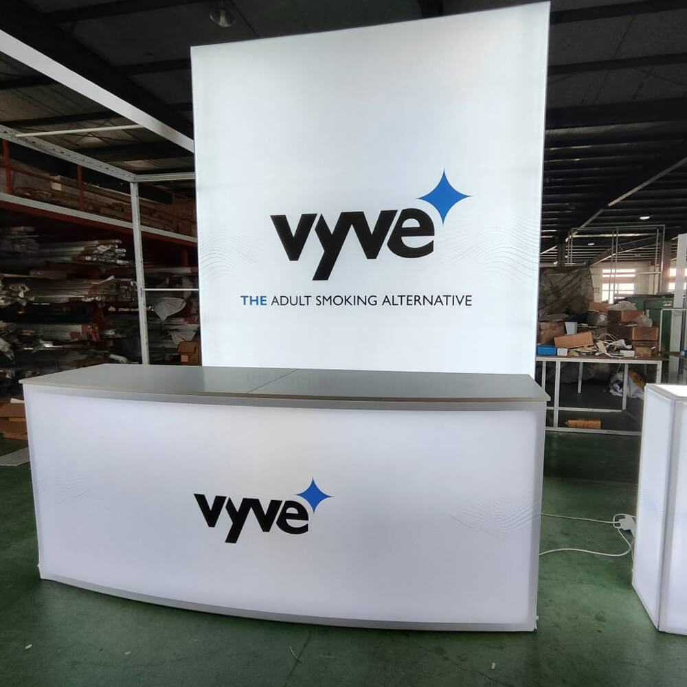 SEG Aluminium Led Light Box 10x10 Trade Show Booth