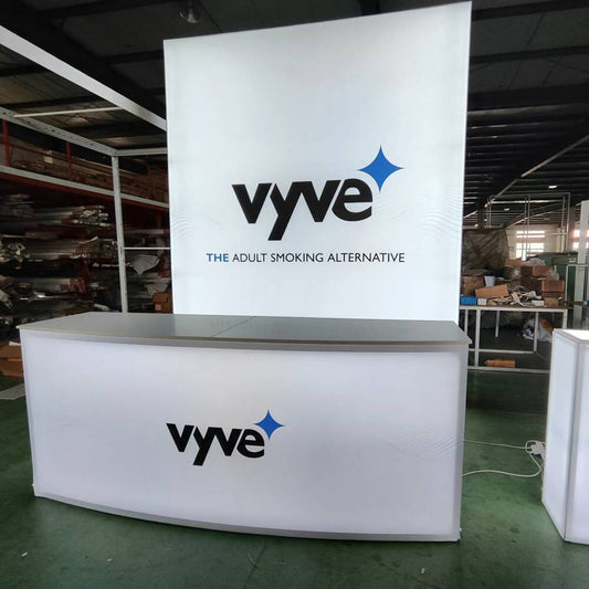 SEG Aluminium Led Light Box 10x10 Trade Show Booth