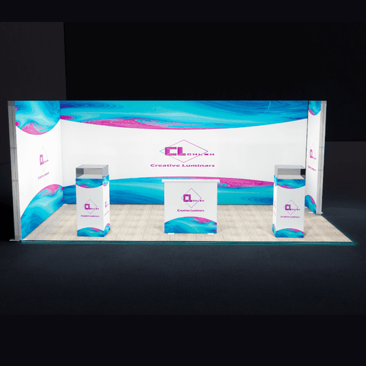 10x20 New Design SEG Lightbox Displays from Creative Luminars