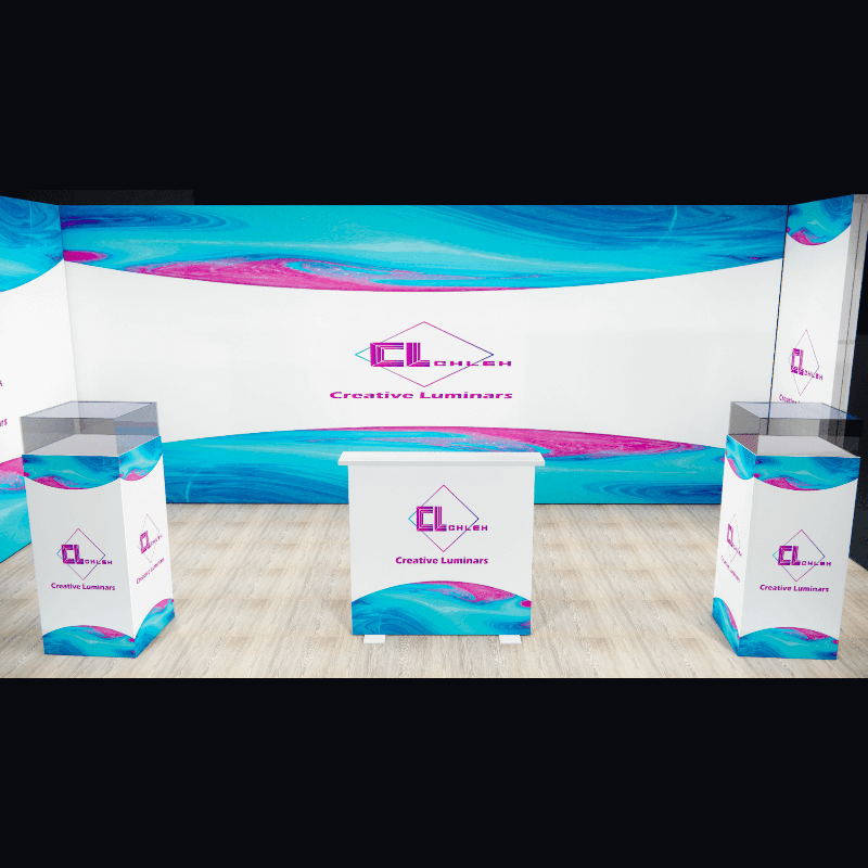 10x20 New Design SEG Lightbox Displays from Creative Luminars