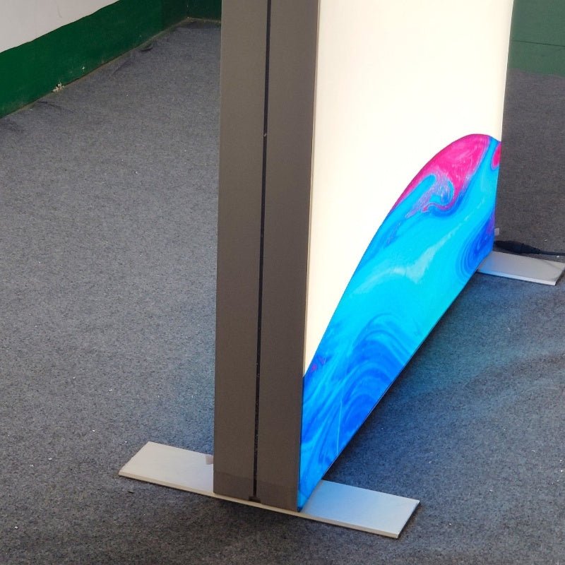 10x20 Portable Trade Show Display SEG Fabric Booth from Creative Luminars