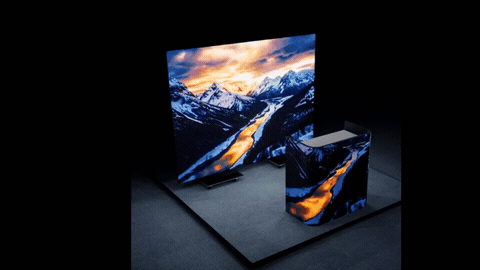 Plug-and-Play Foldable LED Video Wall 10x10 Trade Show Booth InfoComm 2026 Las Vegas