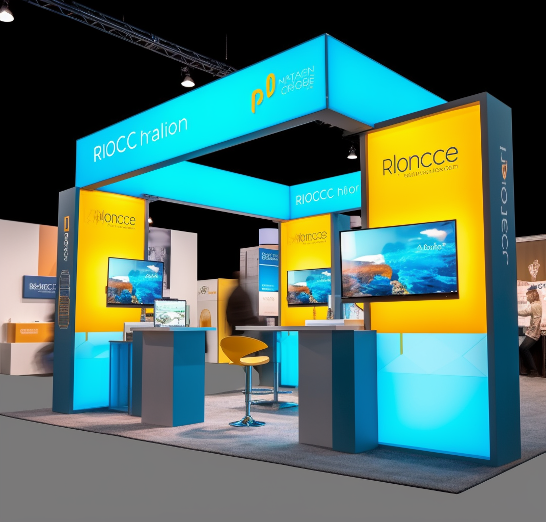 Hybrid Type Custom Modular Trade Show Booth, Boost your Educational Outreach at Trade Exhibitions