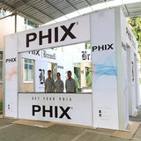 20'x20' Custom Trade Show Exhibits Frameless SEG Lightbox Type