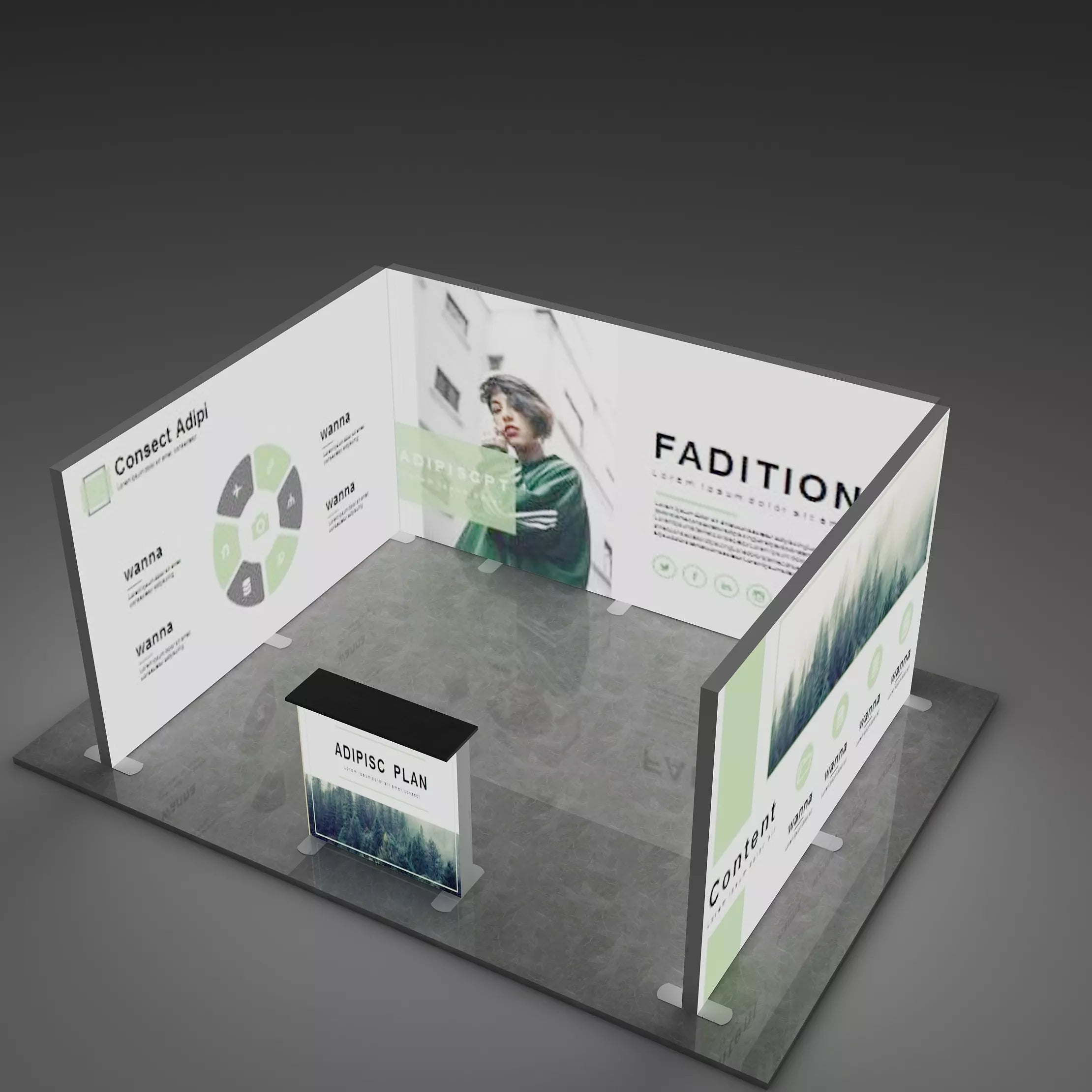 Lightweight And Portable Tarde Show Backlit Displays: Versatile Solutions