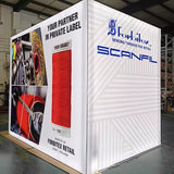 SEG Backlit Fabric Light Boxes | Lightbox Display Tower | Trade Show Display 10x10