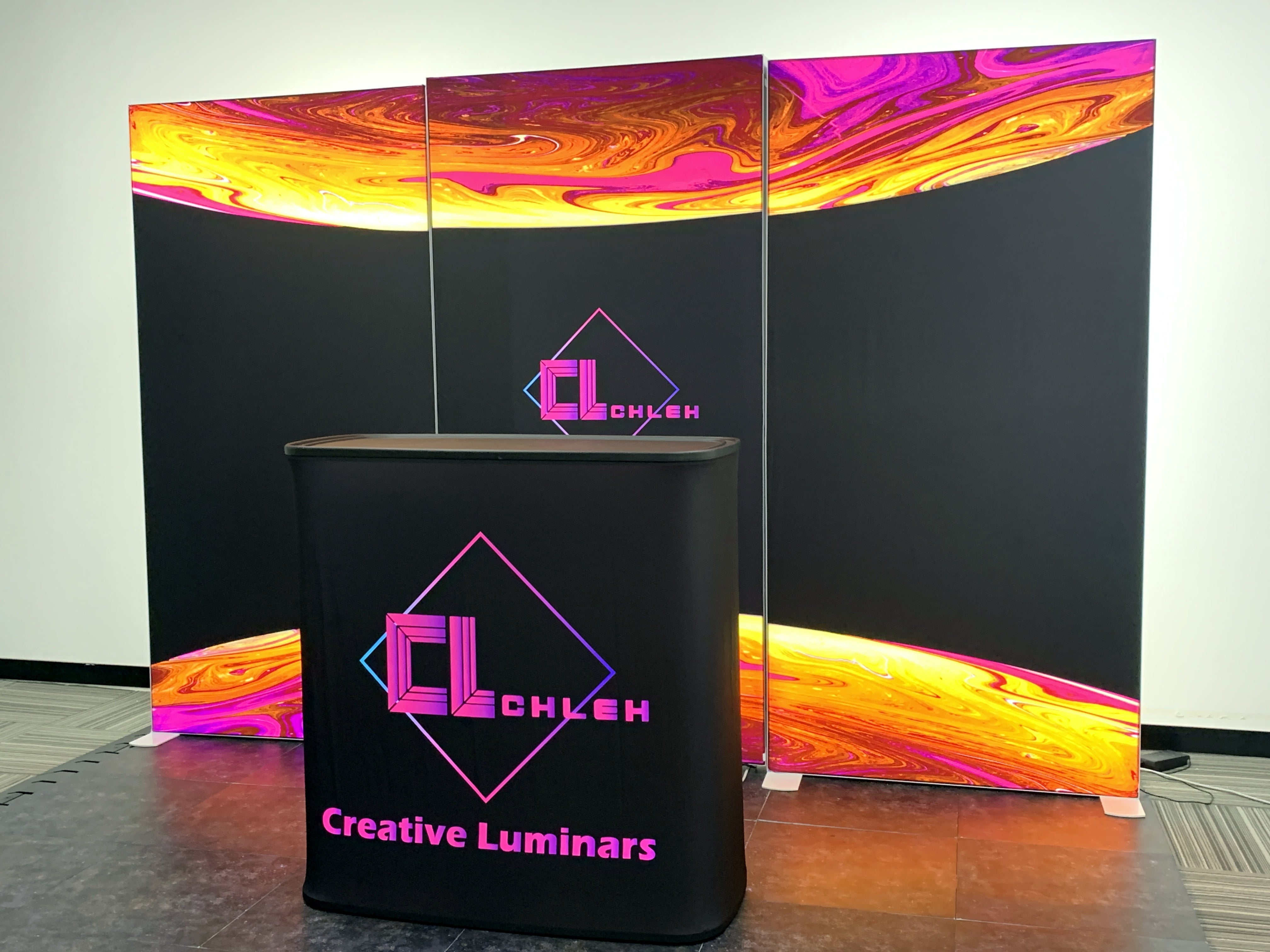 Creative Luminars Expandable Fast Installation Exhibition Booth Kit CL-EXB10