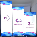 Creative Luminars Exclusive Free Standing Portable LED Fabric Lightbox Supports Various Size Configuration