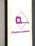 Creative Luminars 1x2.5m Backlit SEG Portable Trade Show Display With Printed Graphics