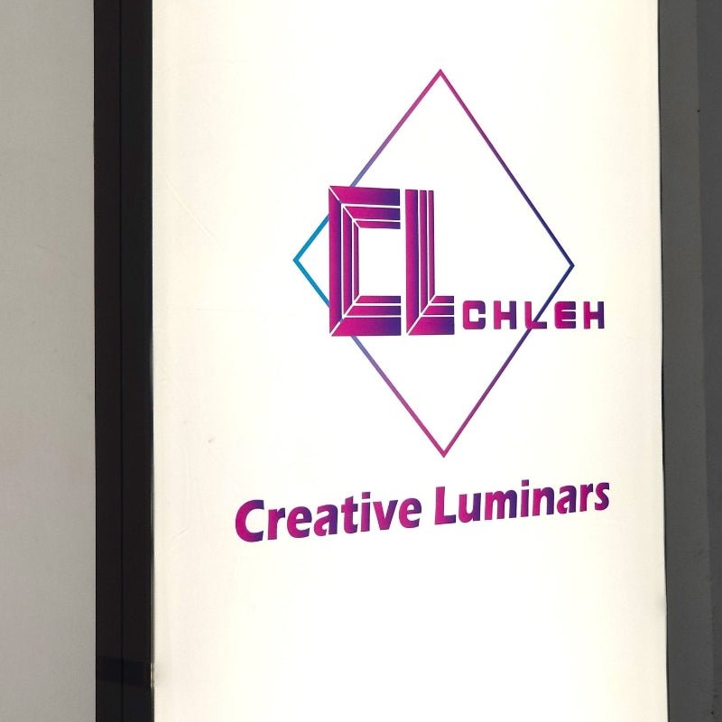 Creative Luminars 1x2.5m Backlit SEG Portable Trade Show Display With Printed Graphics