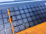 Modular ABS Trade Show Flooring With aluminum edge and LED Strips