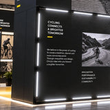 Custom Trade Show Tower Backdrop Display for CABDA Bike 20x30 Exhibit Booth