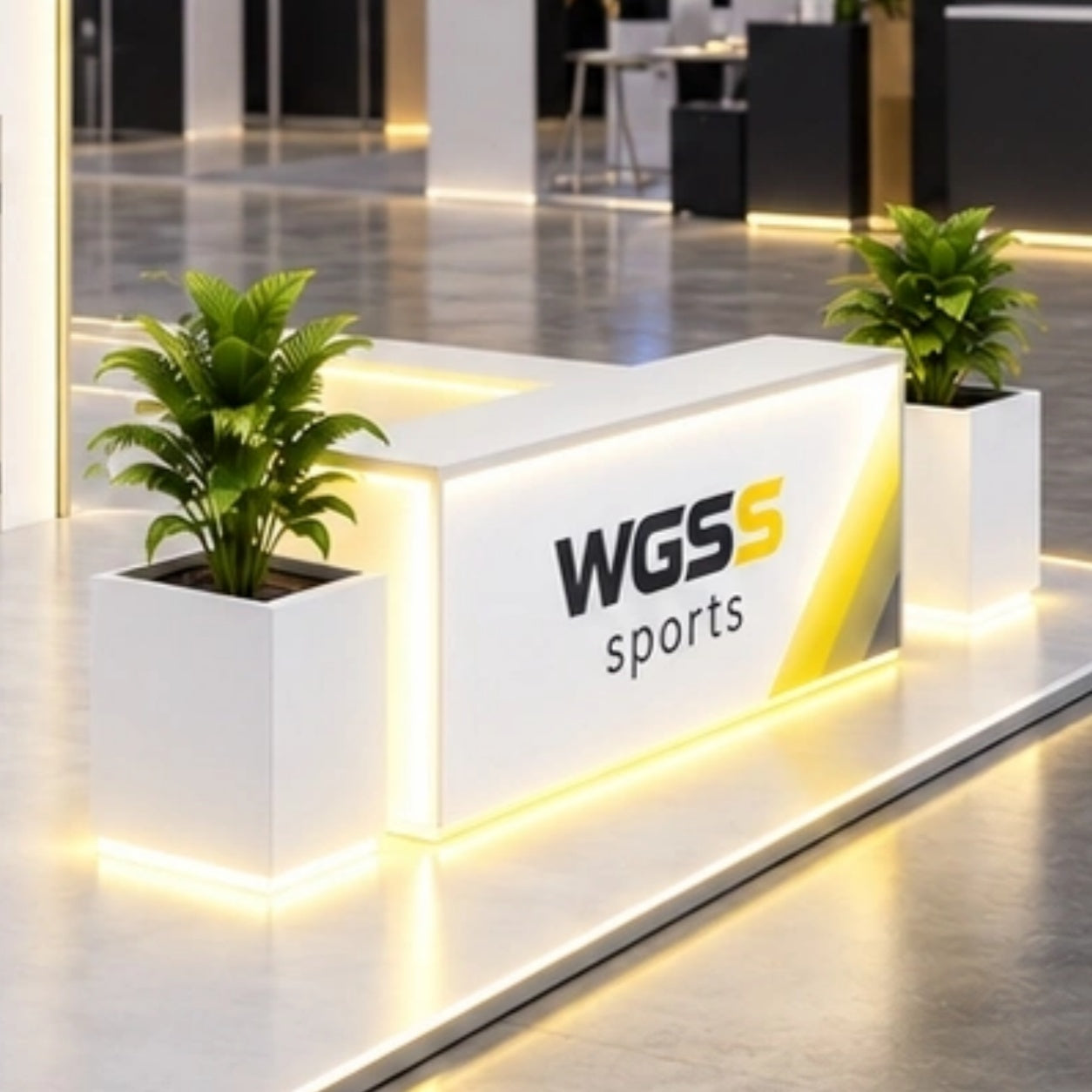 20x20 Island SEG Backlit Booth with Tower for The Running Event TRE 2026
