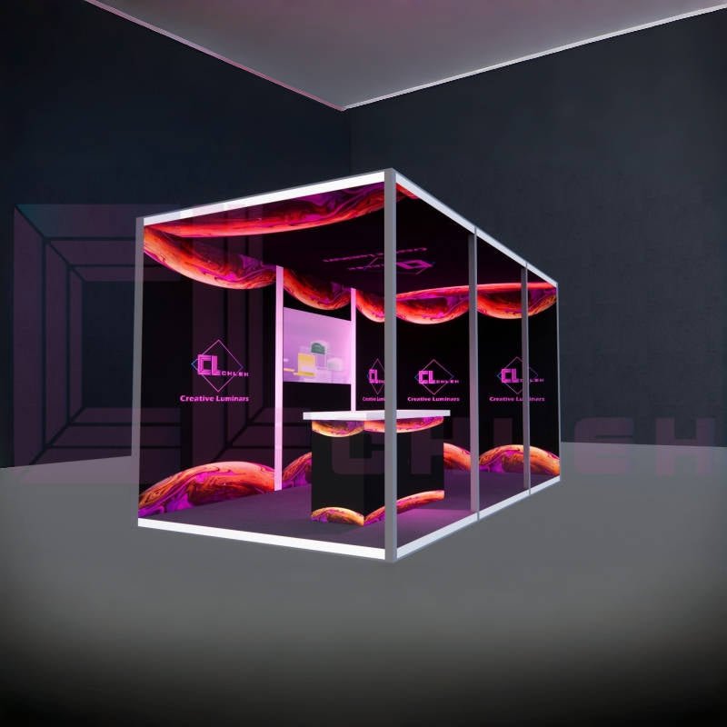 Unfold The Full Luminosity & Variety of Colors With Creative Luminars Exhibition Booth 20x10