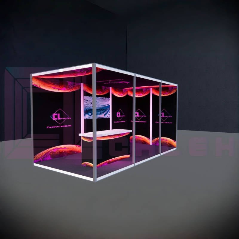 Unfold The Full Luminosity & Variety of Colors With Creative Luminars Exhibition Booth 20x10