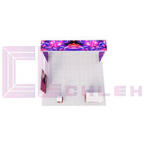 Bright Amazing 20x20 Creative Luminars Booth with LED Video Wall Arch for Trade Shows.