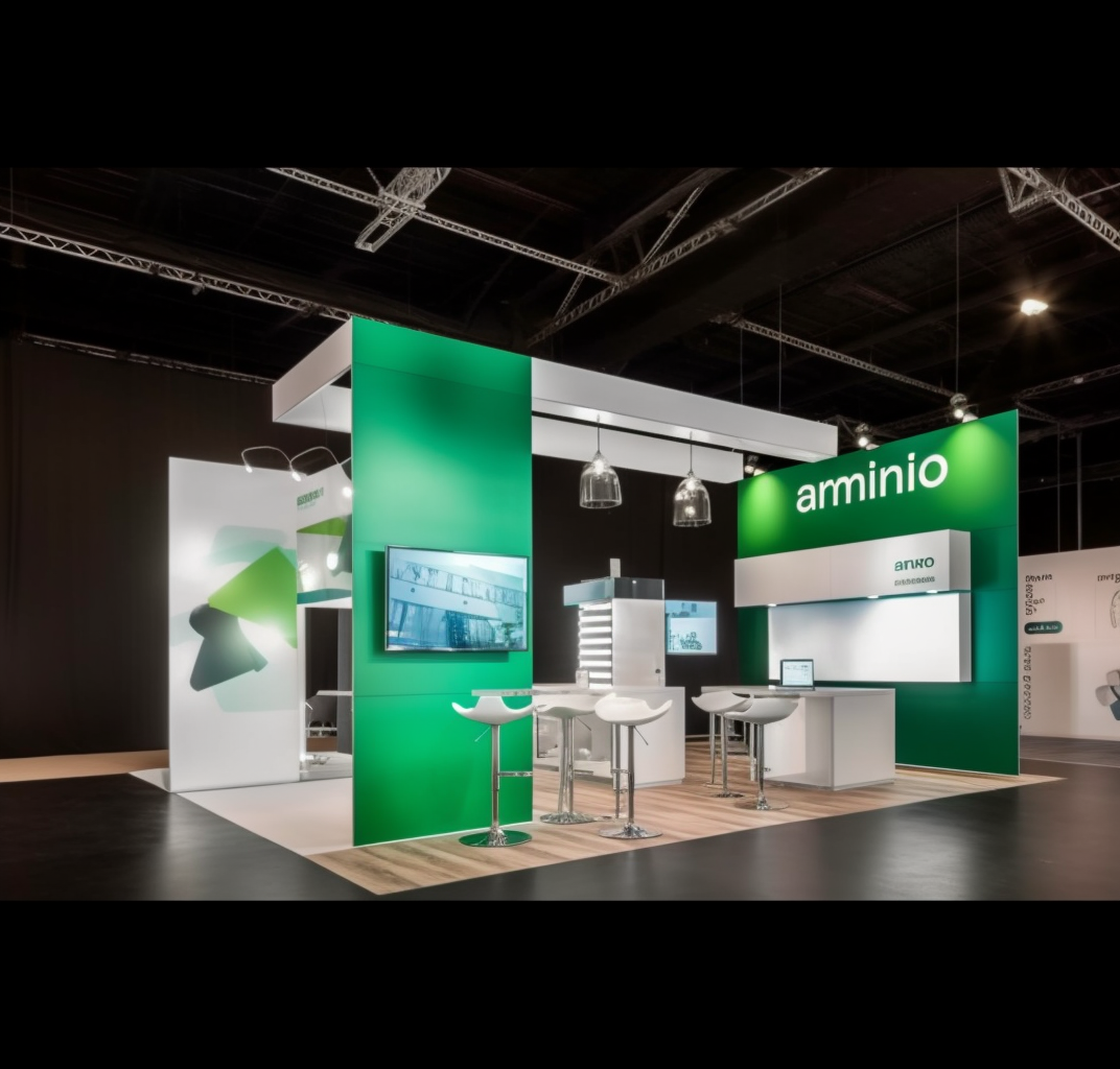 Custom Eco-friendly LED backlit Exhibits Booth for Your Forward-Thinking Energy Industry