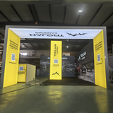 10x20 L Shape tarde show booth, Trojan Canopies