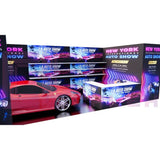 30x10 LED Bright Exhibit Booth Design to Make Your Brand Stand out In Auto Shows