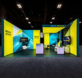 Hybrid Type Custom Modular Trade Show Booth, Boost your Educational Outreach at Trade Exhibitions