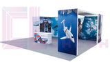 NBAA 2024 Exclusive Booth from Creative Luminars with Arch & Storage 20 x 30